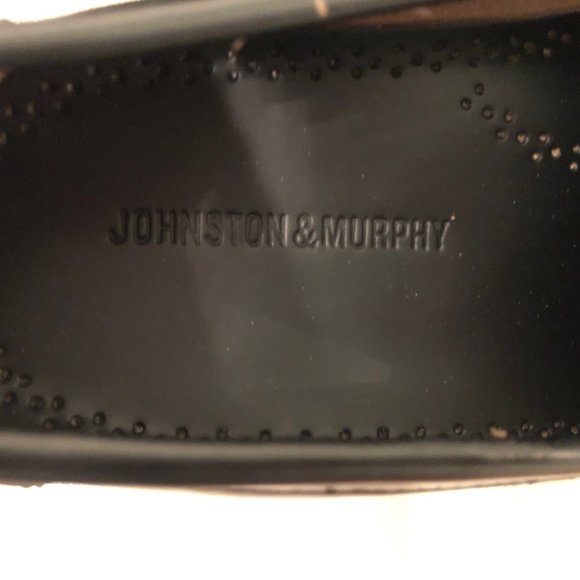 Johnston & Murphy Black Leather Loafers - Picture 3 of 4